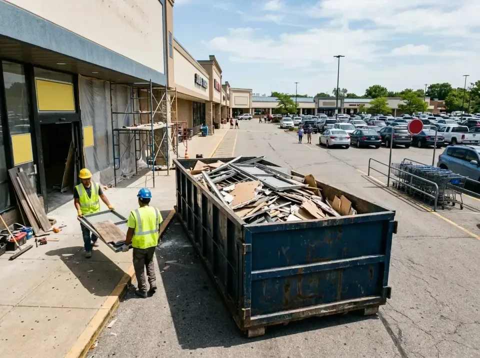 retail-store-renovation-debris-003 — frequently asked questions, Roll-off Dumpster Rentals in North Charleston, SC